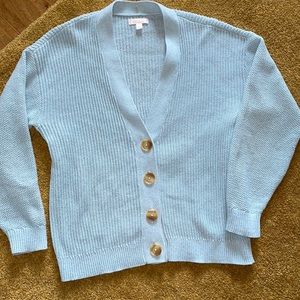 Adorable light blue Lauren Conrad cardigan